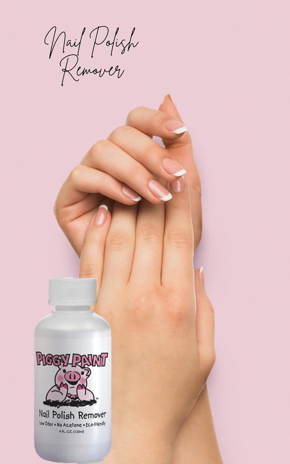 Transform Moments with Piggy Paint: Safe & Gentle 4 oz - Pack of 2 Nail Polish Remover