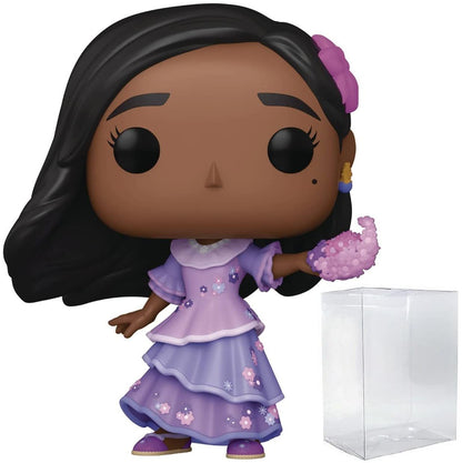 POP Disney: Encanto - Isabela Madrigal Funko Vinyl Figure (Bundled with Compatible Box Protector Case), Multicolor, 3.75 inches