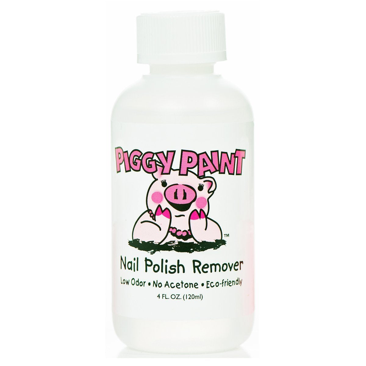 Piggy Paint | Nail Polish Remover | Low Odor, No Acetone, Eco-friendly for Kids | Remover (4 oz.)